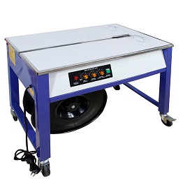 Double motor strapping machine